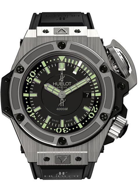 hublot oceanographic diver 4000 limited edition titanium 731.nx.1190.rx watch|hublot dive watch.